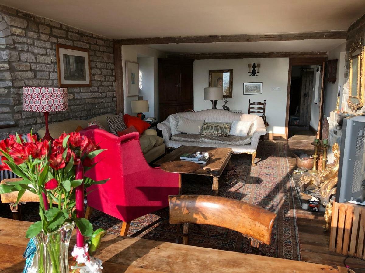 Peaceful Stone Barn Conversion In Somerset Villa Hurcot Luaran gambar